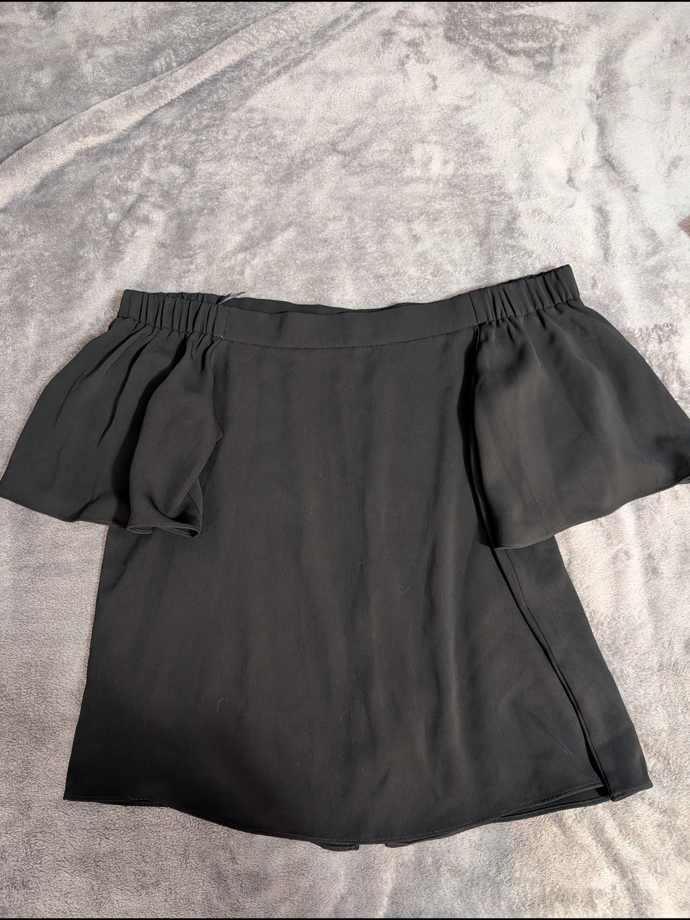 River Island Black Top with Subtle Stitch Detailing